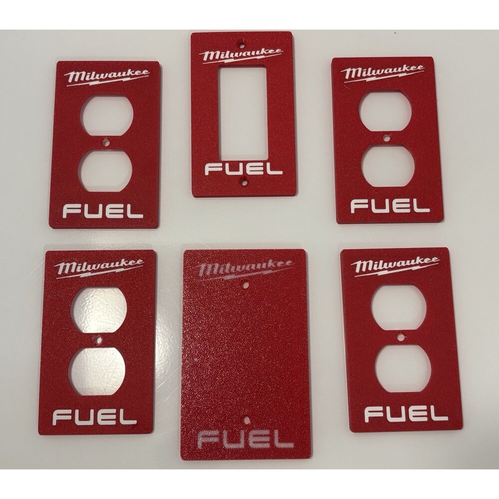 Milwaukee Tools FUEL Switch Covers Multi Set New W/O Box Customize Mancave